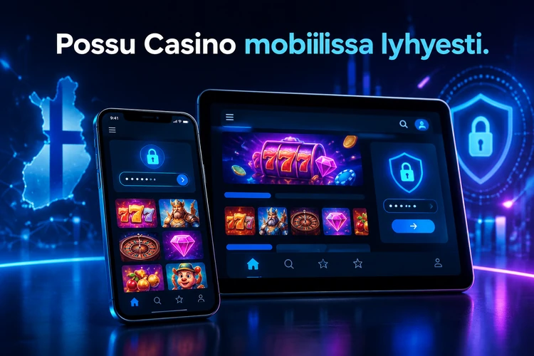 Possu Casino mobiilissa lyhyesti