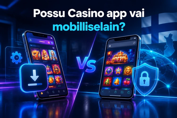 Possu Casino app vai mobiiliselain?