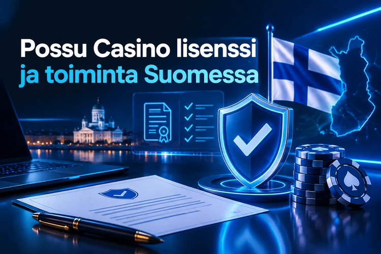 Possu Casino lisenssi ja toiminta Suomessa