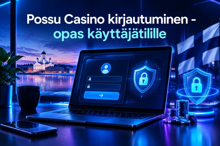 Possu Casino kirjautuminen - opas käyttäjätilille