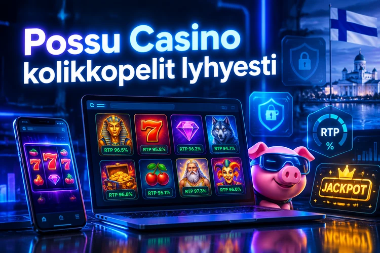Possu Casino kolikkopelit lyhyesti